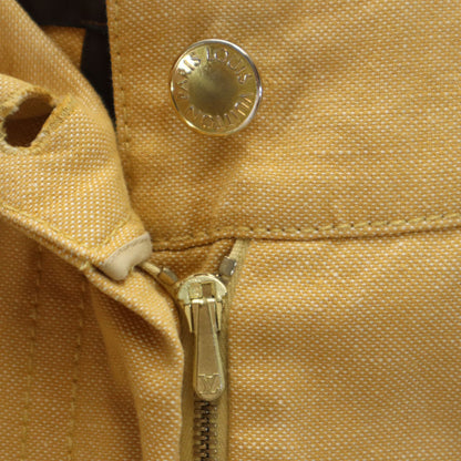 LOUIS VUITTON Linen Blend Cropped Pants Camel Size 34