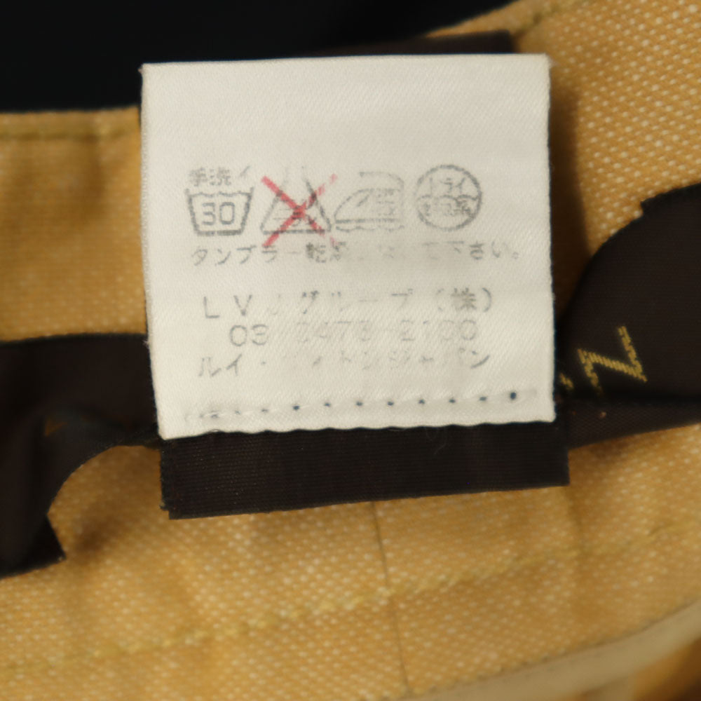 LOUIS VUITTON Linen Blend Cropped Pants Camel Size 34