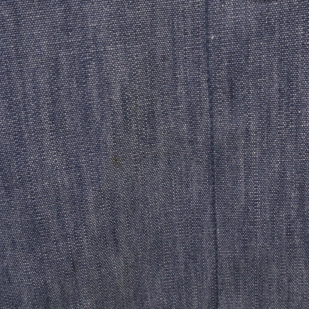 LOUIS VUITTON Denim Midi Skirt Blue Size 36