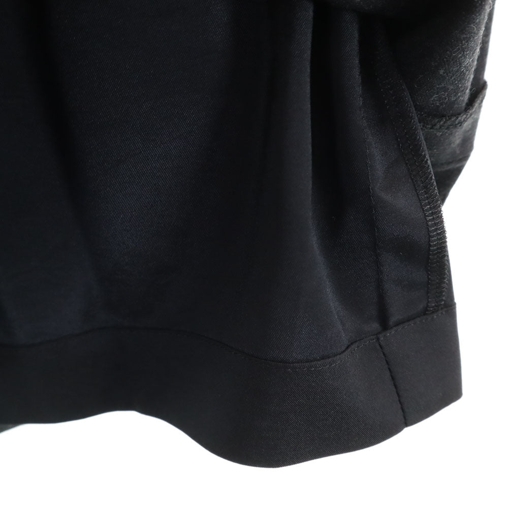 CHANEL Charcoal Gray Midi Tight Skirt