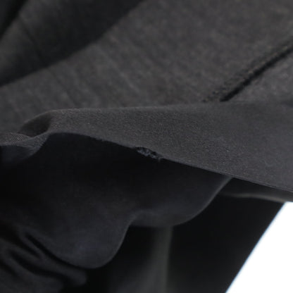 CHANEL Charcoal Gray Midi Tight Skirt