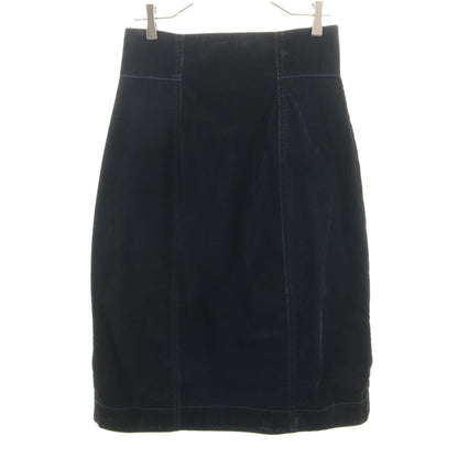 MARNI Made in Italy Moleskin Midi Skirt Black Size 40