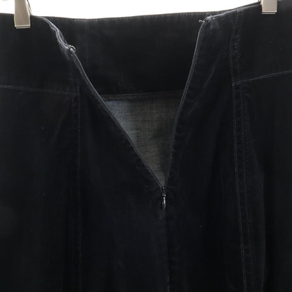 MARNI Made in Italy Moleskin Midi Skirt Black Size 40