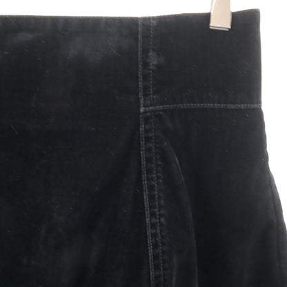 MARNI Made in Italy Moleskin Midi Skirt Black Size 40