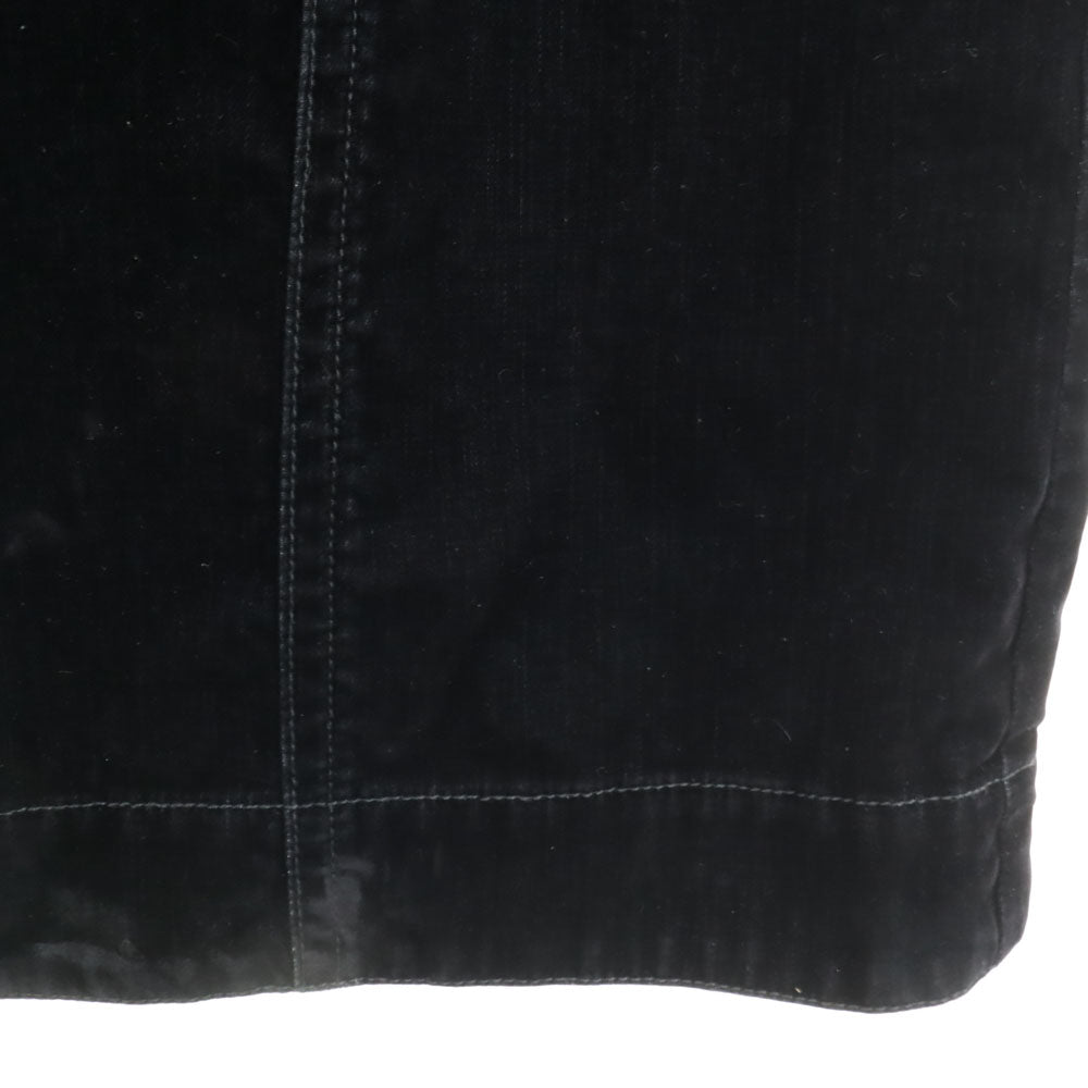 MARNI Made in Italy Moleskin Midi Skirt Black Size 40