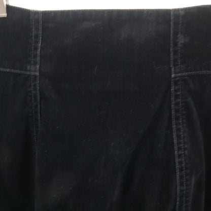 MARNI Made in Italy Moleskin Midi Skirt Black Size 40