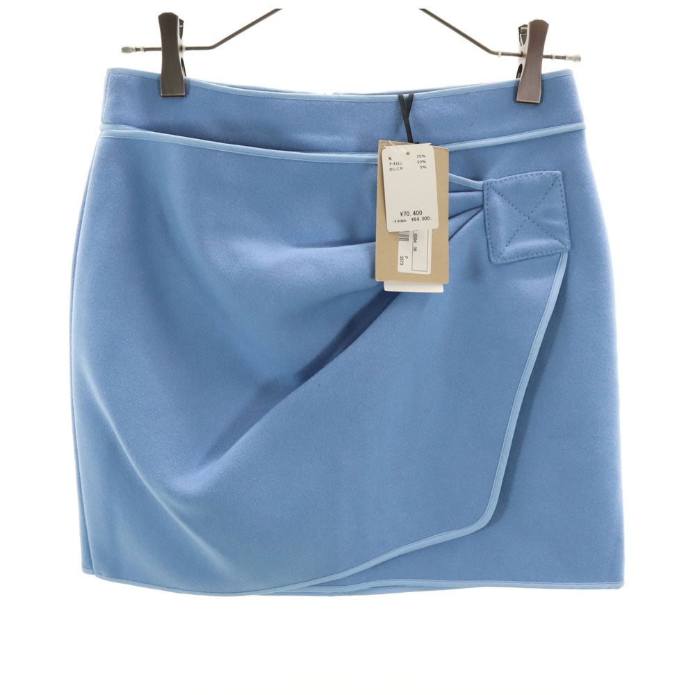 N°21 Wool Blend Mini Skirt Blue-Purple Size 38