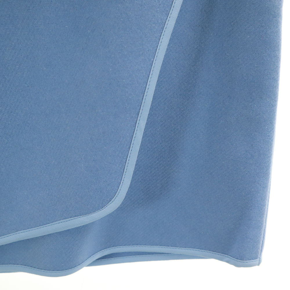 N°21 Wool Blend Mini Skirt Blue-Purple Size 38