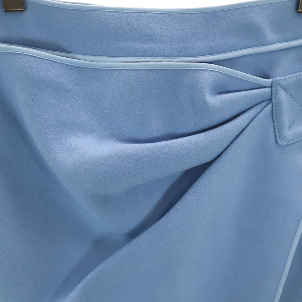 N°21 Wool Blend Mini Skirt Blue-Purple Size 38