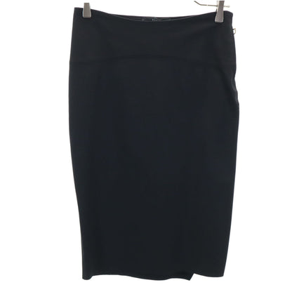 GUCCI Italian Made Stretch Pencil Midi Skirt Black Size M
