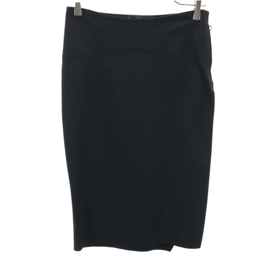 GUCCI Italian Made Stretch Pencil Midi Skirt Black Size M