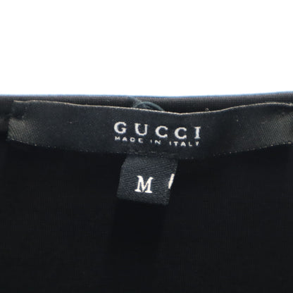 GUCCI Italian Made Stretch Pencil Midi Skirt Black Size M