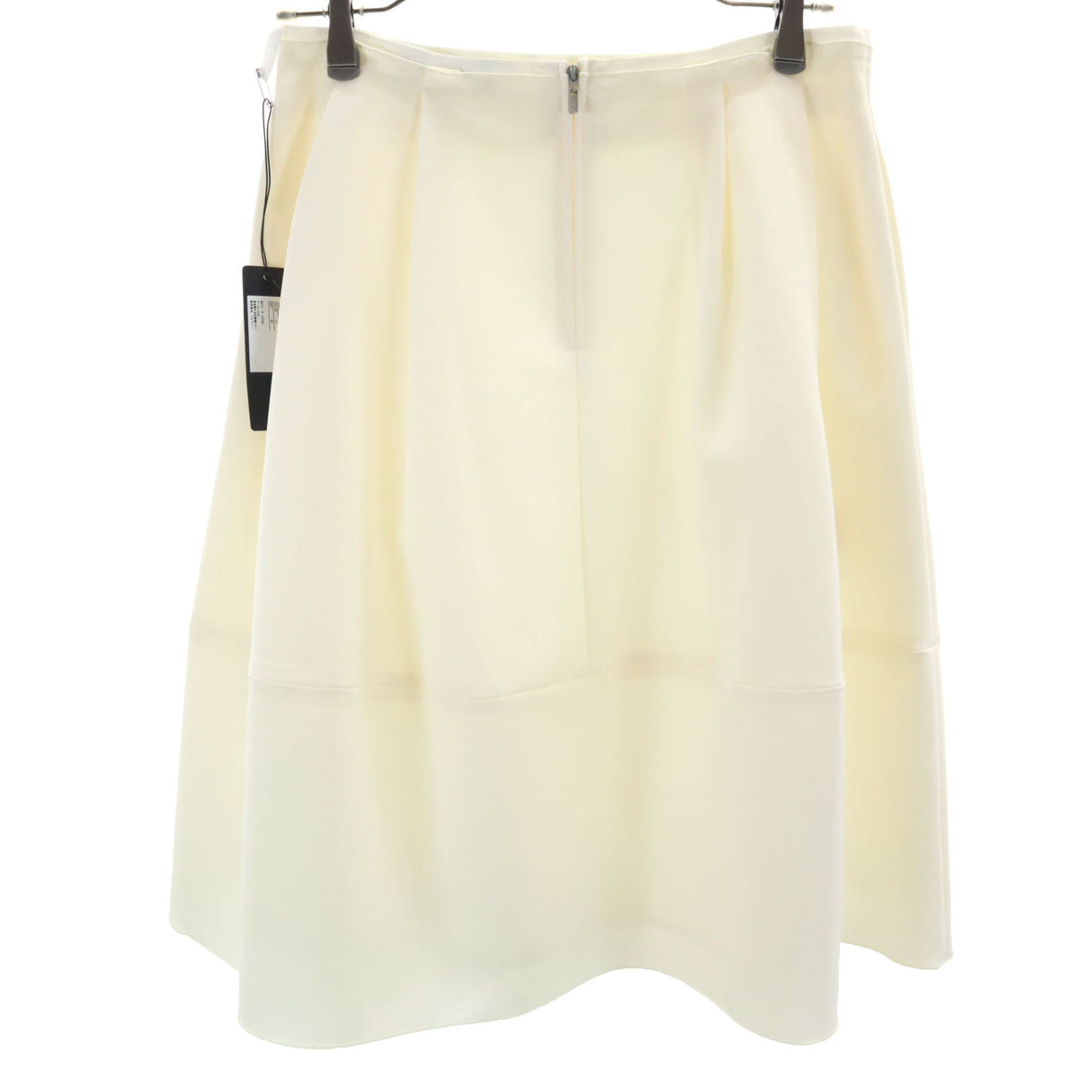 FOXEY NEW YORK Made in Japan Midi Flare Skirt White Size 40