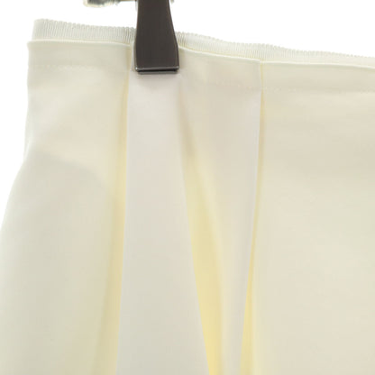 FOXEY NEW YORK Made in Japan Midi Flare Skirt White Size 40