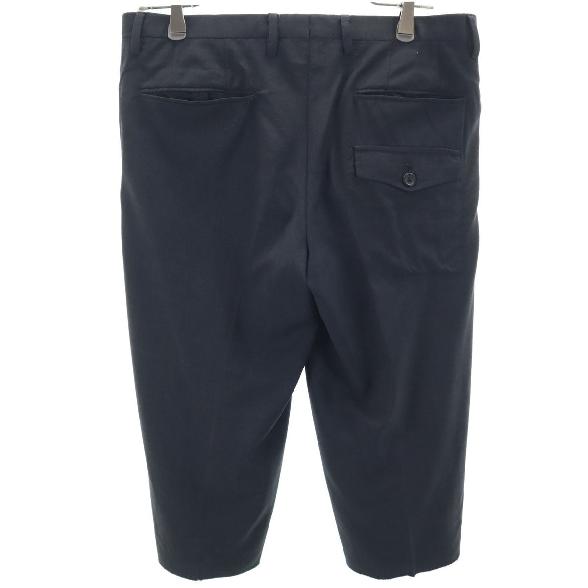 MIUMIU Italian Slacks Shorts Charcoal Gray Size 46