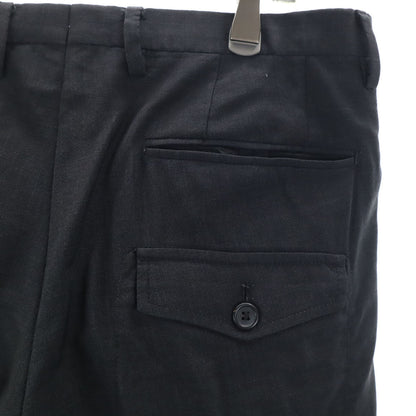 MIUMIU Italian Slacks Shorts Charcoal Gray Size 46