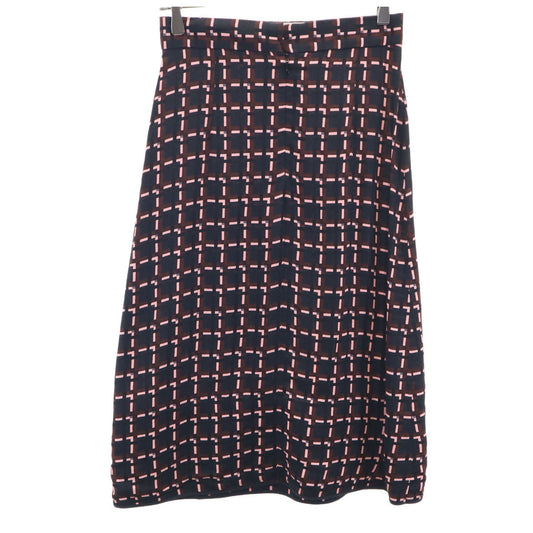 MARNI Italian-Made All-Over Pattern Skirt Black Size 38
