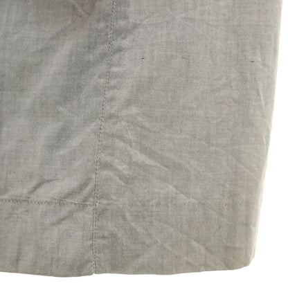 ISSEY MIYAKE 80s Vintage Asymmetric Wrap Skirt Gray Size M