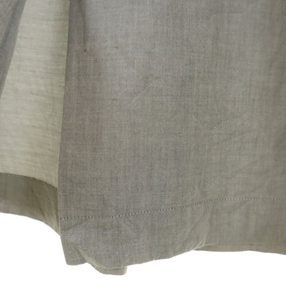 ISSEY MIYAKE 80s Vintage Asymmetric Wrap Skirt Gray Size M