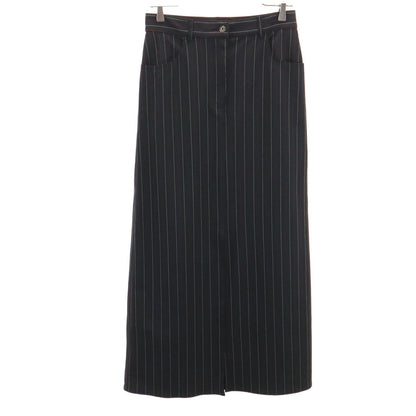 FENDI Italian Stretch Front Slit Midi Pencil Skirt Size 38