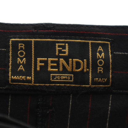 FENDI Italian Stretch Front Slit Midi Pencil Skirt Size 38
