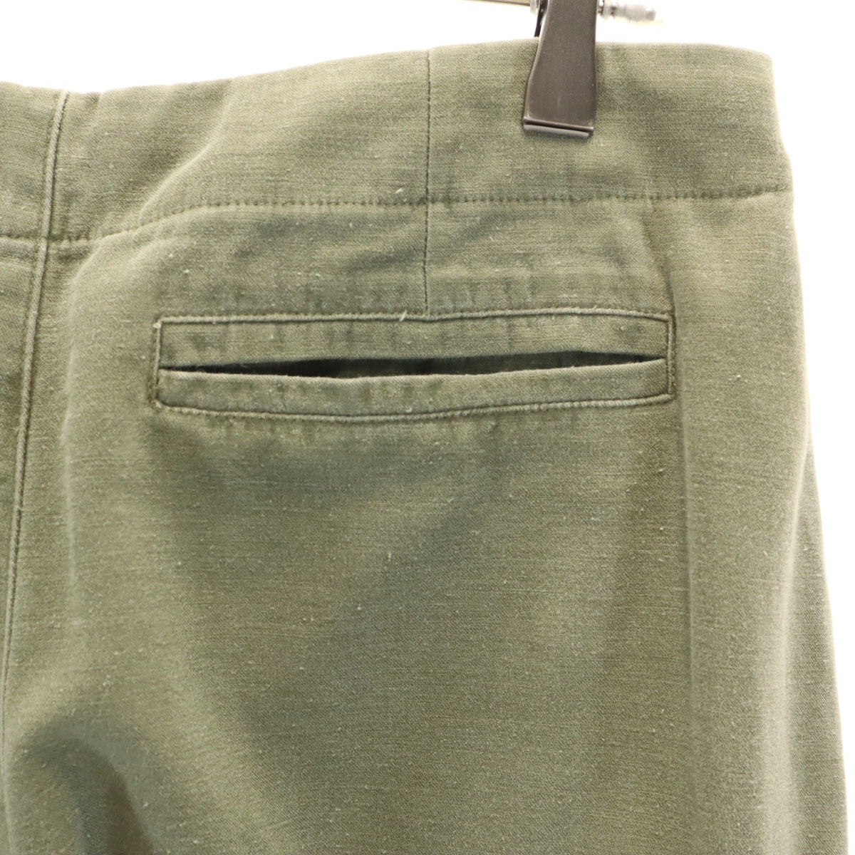 GREG LAUREN USA Made Khaki Cargo Shorts