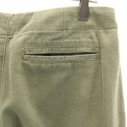 GREG LAUREN USA Made Khaki Cargo Shorts