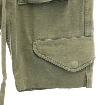GREG LAUREN USA Made Khaki Cargo Shorts