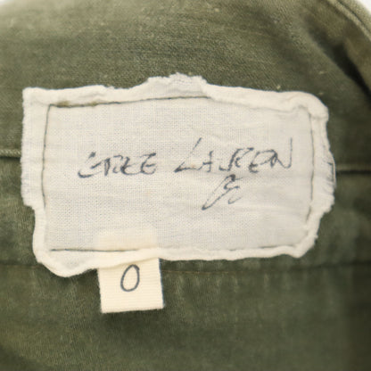 GREG LAUREN USA Made Khaki Cargo Shorts
