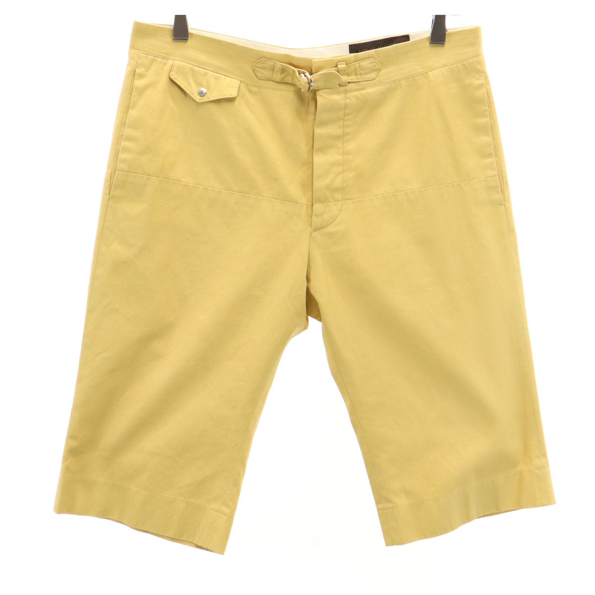 LOUIS VUITTON Made in Italy Shorts Golden Yellow Size 40