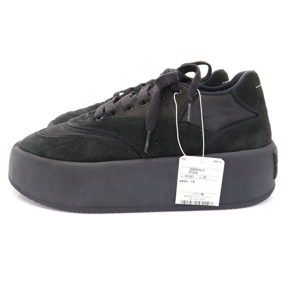 MM6 Maison Margiela Platform Sneakers Black Size 40