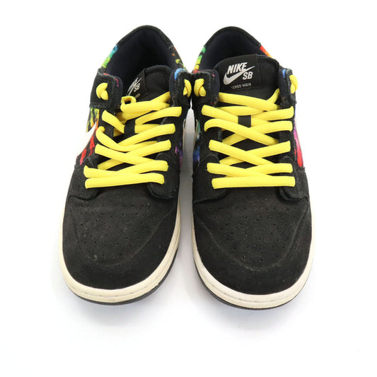 NIKE SB Ishod Wair Dunk Low Tie-Dye Sneakers Black Size 28