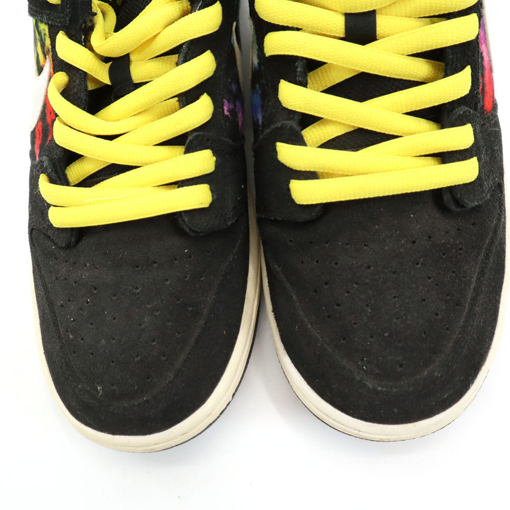 NIKE SB Ishod Wair Dunk Low Tie-Dye Sneakers Black Size 28