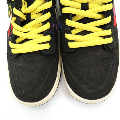 NIKE SB Ishod Wair Dunk Low Tie-Dye Sneakers Black Size 28