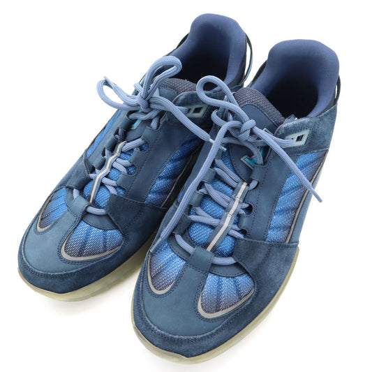 LOUIS VUITTON Italian-made Avue Line Sneakers Navy Size 8