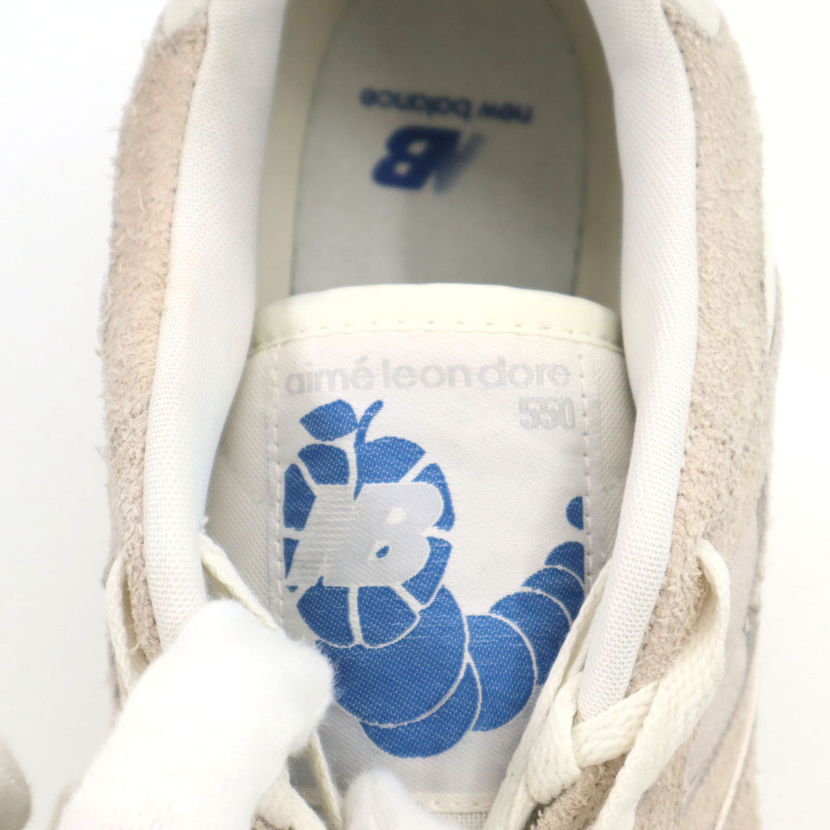 x AIME LEON DORE NEW BALANCE BB550AC1 Sneakers Beige Size 30