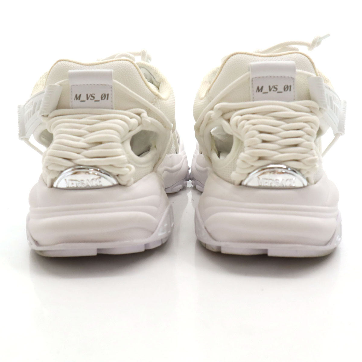 VERSACE Italian Mercury M VS 01 Sneakers White Size 28