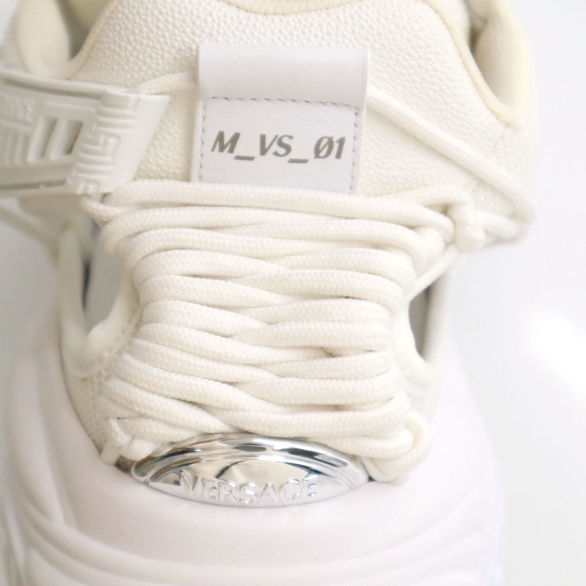 VERSACE Italian Mercury M VS 01 Sneakers White Size 28