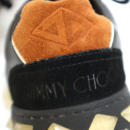JIMMY CHOO DIAMOND X TRAINER Sneakers Black Size EU 40