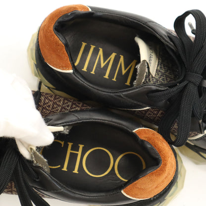 JIMMY CHOO DIAMOND X TRAINER Sneakers Black Size EU 40