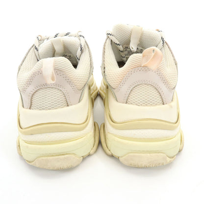BALENCIAGA Triple S Sneakers White Size 23