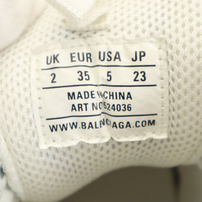 BALENCIAGA Triple S Sneakers White Size 23