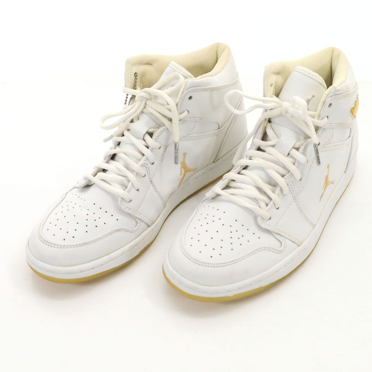 NIKE Air Jordan 1 Retro Sneakers White Size 29
