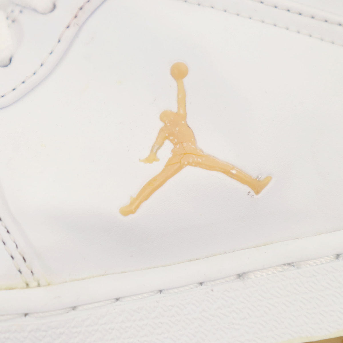 NIKE Air Jordan 1 Retro Sneakers White Size 29