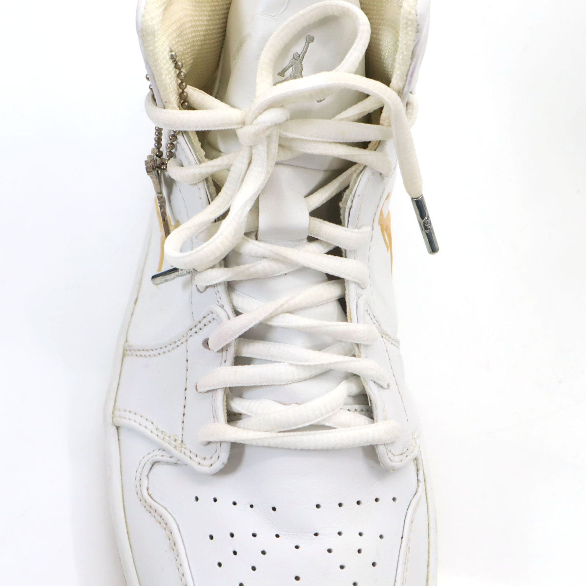 NIKE Air Jordan 1 Retro Sneakers White Size 29