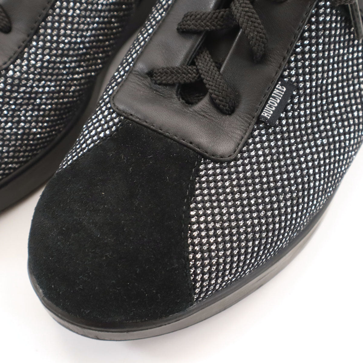 RUCOLINE Agile Black Sneakers Size 38