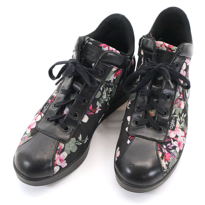 RUCOLINE Floral Black Sneakers Size 38