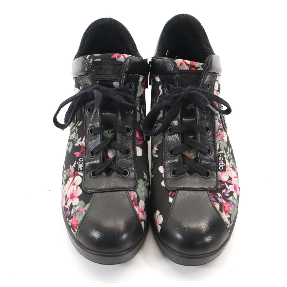 RUCOLINE Floral Black Sneakers Size 38