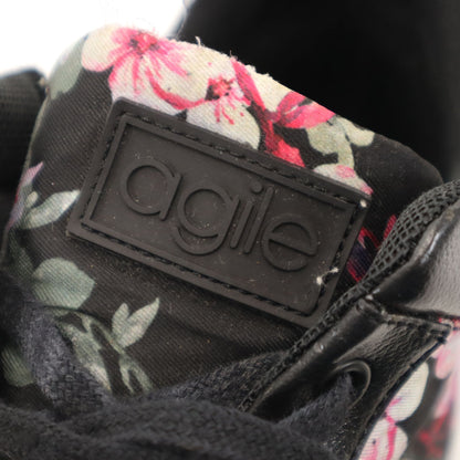 RUCOLINE Floral Black Sneakers Size 38