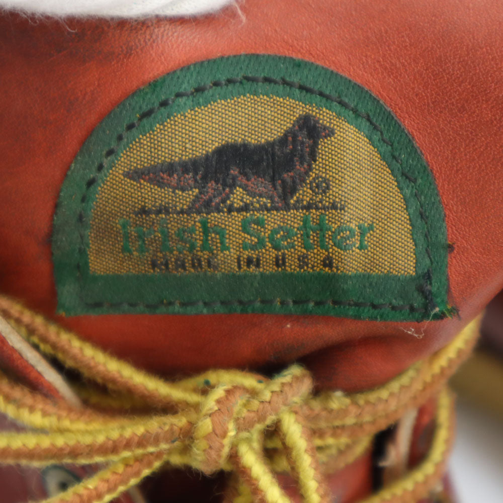 Red Wing Irish Setter USA-Made Brown Boots Size 9